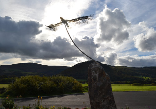 Photograph of Eagle Sculpture